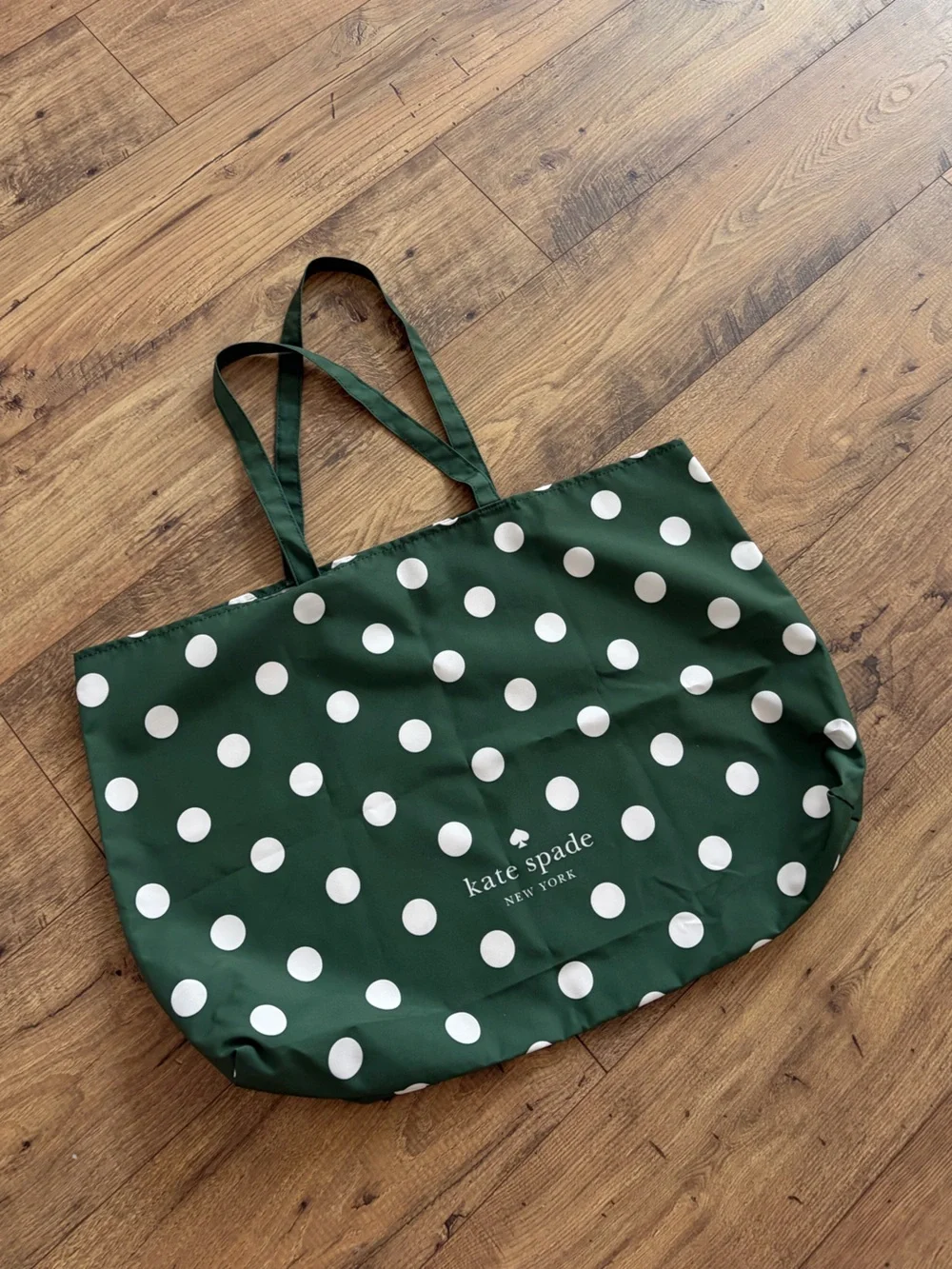 Like New KATE SPADE Dot Canvas Tote Bag Sz: OS - Picture 9 of 14